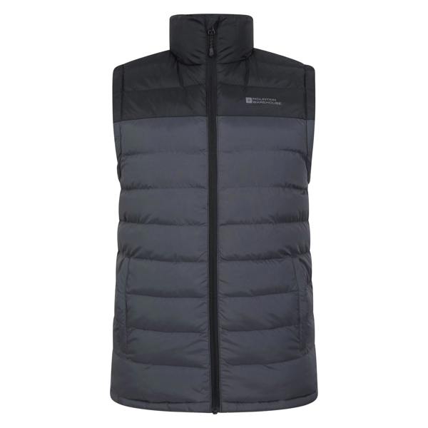 Mountain Warehouse Mens Seasons II Padded Gilet - Grey - 
