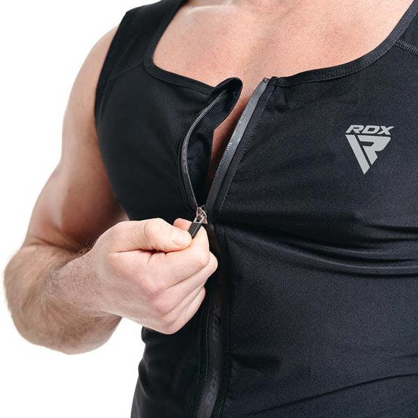 RDX Sports SWEAT VEST MENS M2 BLACK