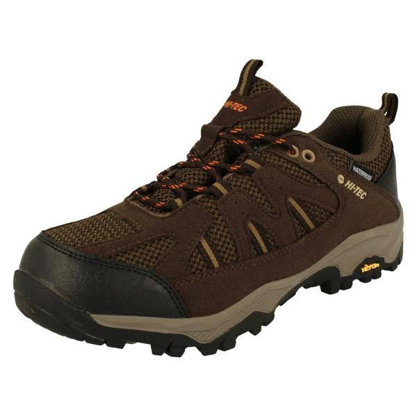 Hi-Tec Mens Hi-Tec Waterproof Walking Trainers Alpha Pro Vent Low WP