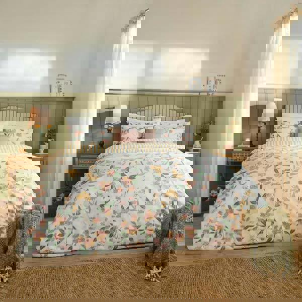 Wylder Betsie Reversible Printed Duvet Cover Set - Yellow