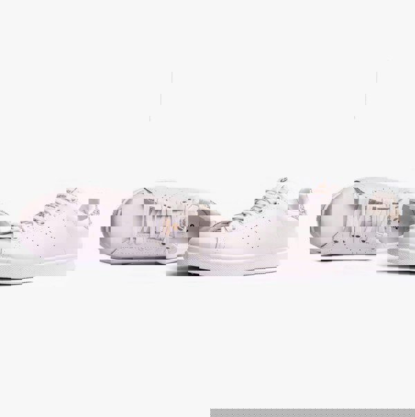 Victoria TENIS LEATHER & GLITTER Womens Trainers Cava