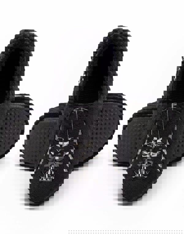 Star Wars Boys Black Darth Vader Slip On Loafer Slippers