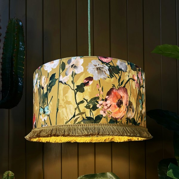 Love Frankie Woodstock lampshade honey no lining