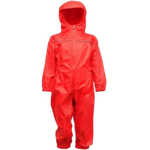 Regatta Professional Junior Childrens/Kids Paddle Rainsuit - Classic Red