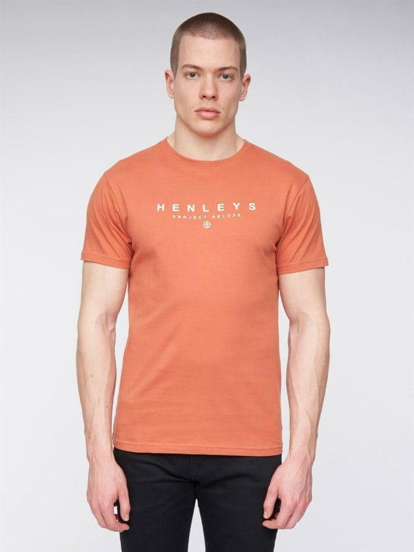 Henleys Ninesix T-Shirt Brick Red