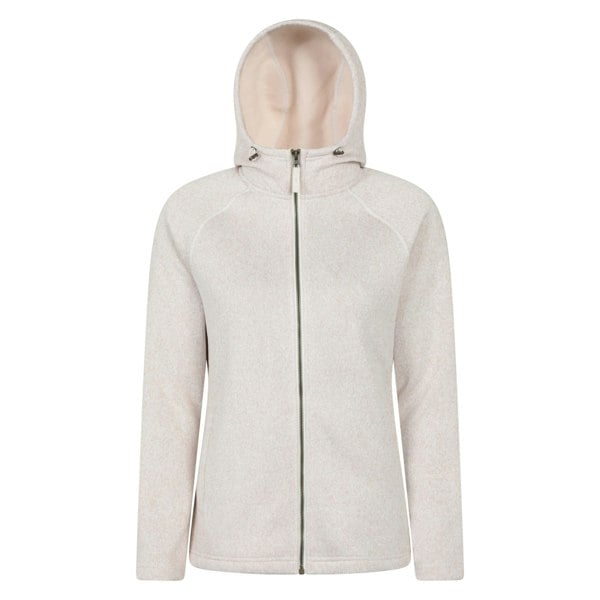 Mountain Warehouse Women's Nevis Full Zip Hoodie - Beige