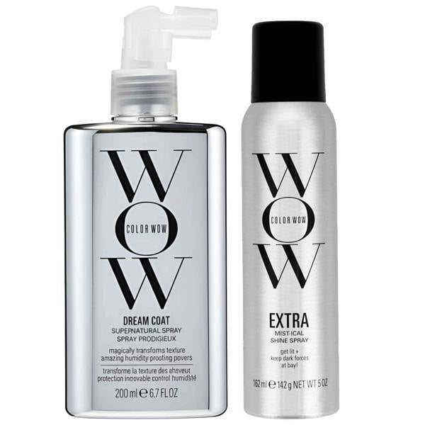 Color Wow  Duo: Dream Coat Supernatural Spray 200ml & Extra Mist-ical Shine Spray 150ml