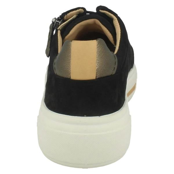 Clarks Ladies Clarks Casual Trainers Hollyhock Zip