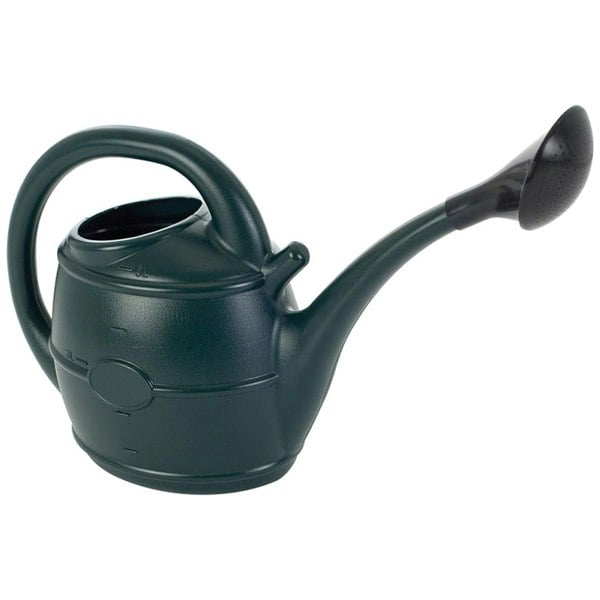 10 Litre Lightweight Garden Watering Can With Sprinkler Rose Head & Handle
