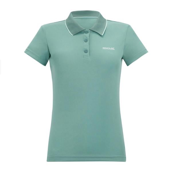 Regatta Womens/Ladies Maverick V Polo Shirt - Ivy Moss - 