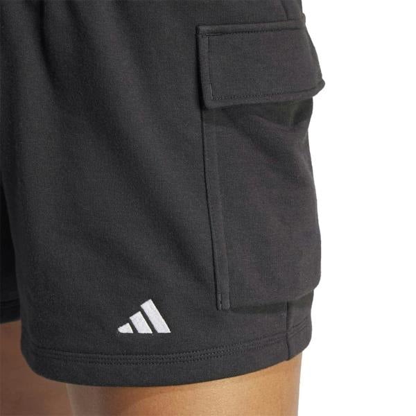 Adidas Womens/Ladies Utility Pocket Cargo Shorts - Black/White - 