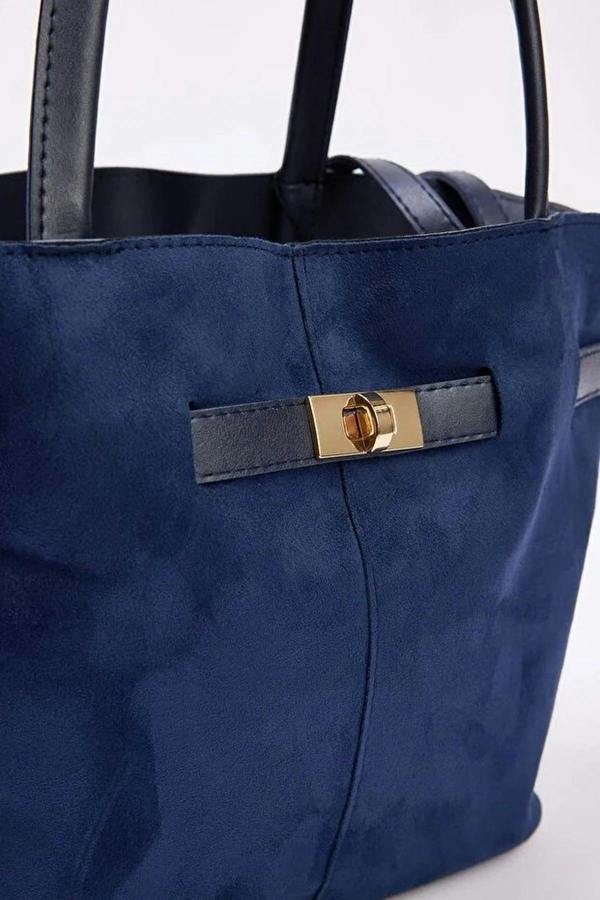WOVCOR Soft Suede Handle and Crossbody Tote Shoulder Bag