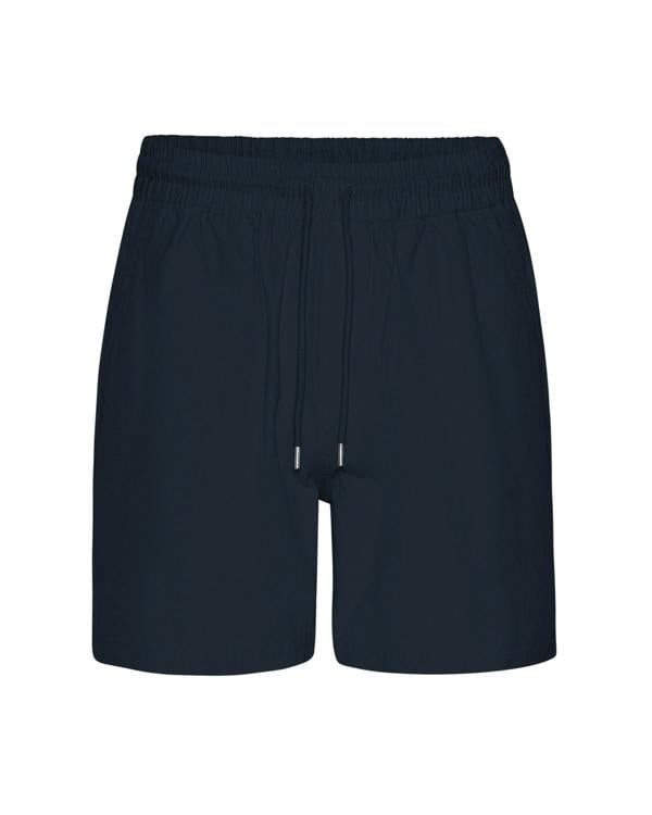 Colorful Standard Organic Twill Shorts - Navy Blue - CHO - Designer Mens Shorts