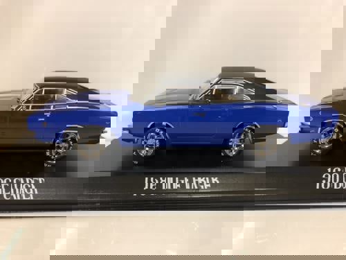 christine 1968 dennis guilders dodge charger blue 1:43 scale greenlight