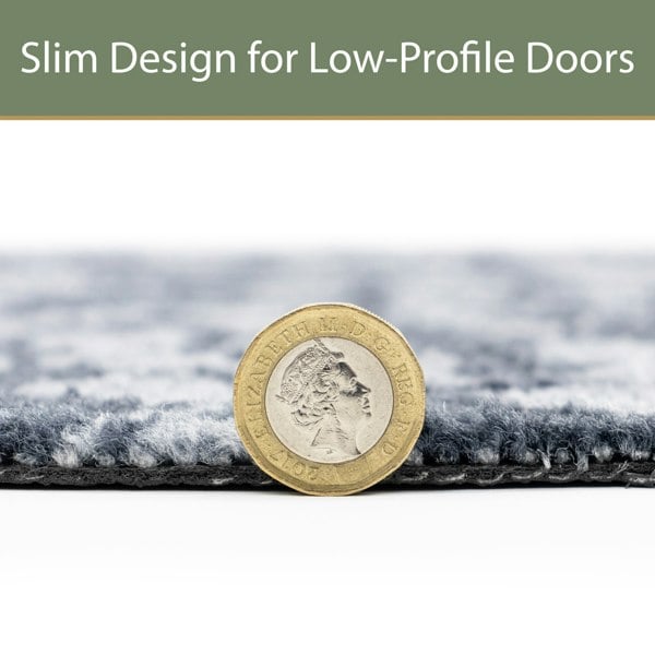 JVL Mega Mat Machine Washable Entrance Runner and Doormat Set, Branches