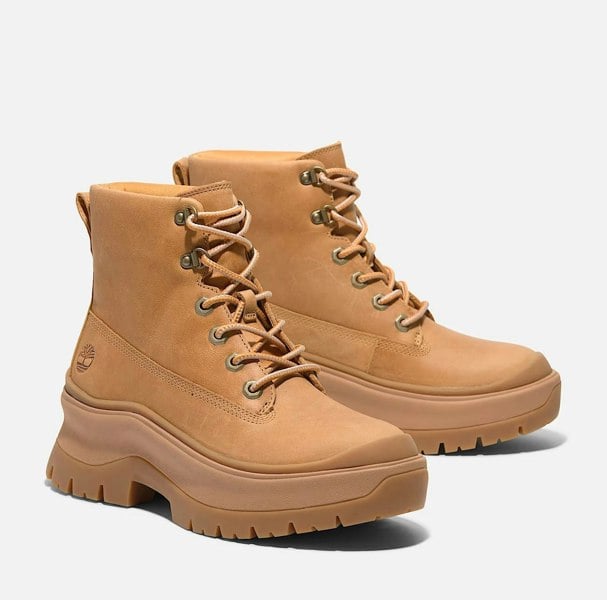 Timberland - TB0A295JEN1 Women's Roxie Lane Lace Boots - Wheat