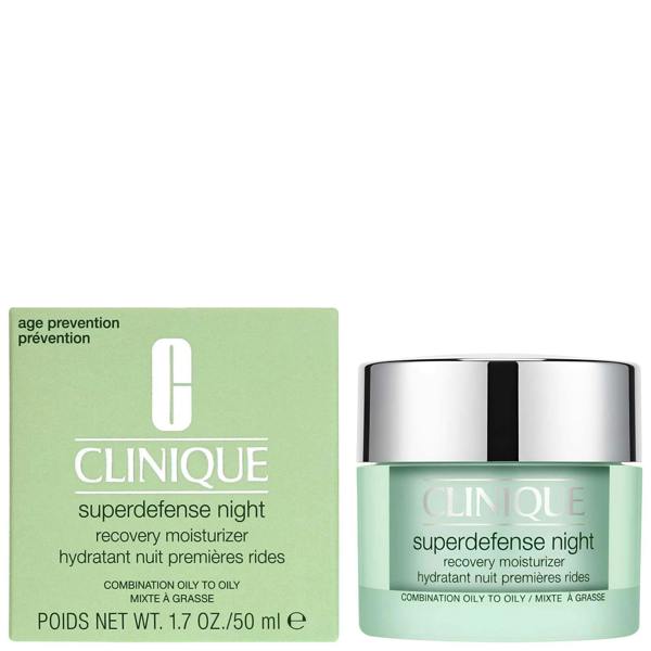 Clinique Superdefense Night Recovery Moisturizer for Combination Oily to Oily Skin 50ml / 1.7 fl.oz. - Additional 2