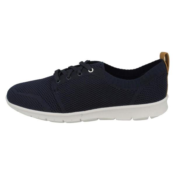 Clarks Ladies Clarks Casual Lace Up Trainers Step Allena Sun