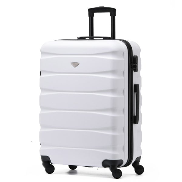 Flight Knight 25" Medium Suitcase Check-in Hold Luggage Hard Shell 4 Wheels TSA Lock