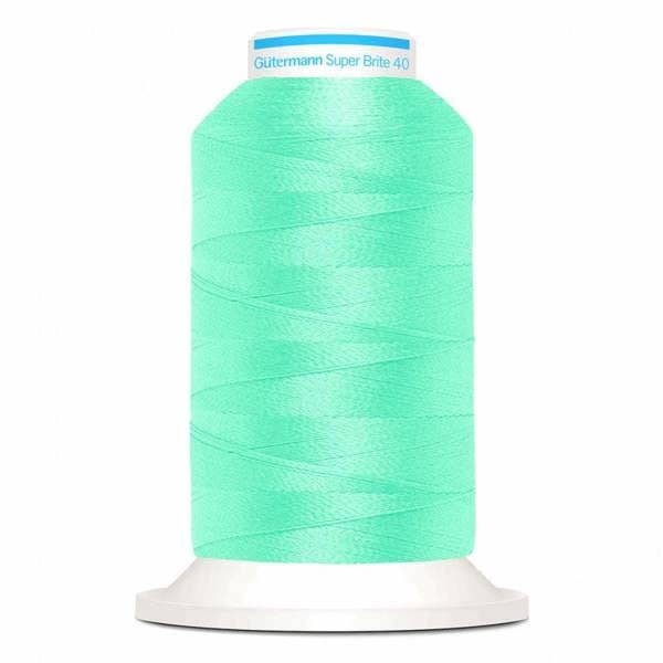 Gutermann Super Brite Polyester 40 Embroidery Thread 1000m Polyester Thread Suitable For Embroidery