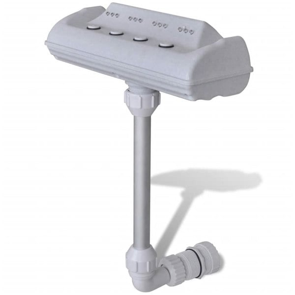 Berkfield Cascade Waterfall Swimming Pool Fountain with LED Lights