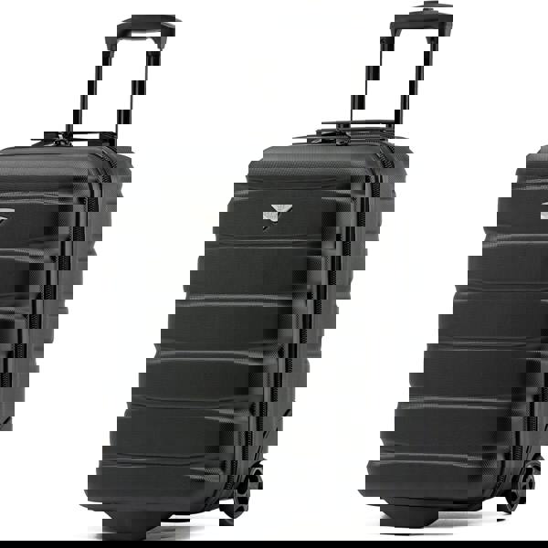 Flight Knight 45x36x20cm EasyJet Free Cabin Bag 2 Wheel Suitcase Hard Shell Carry On