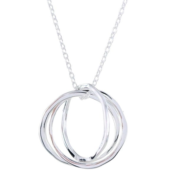 Sterling Silver Live Life To The Full Necklace - Reeves & Reeves 