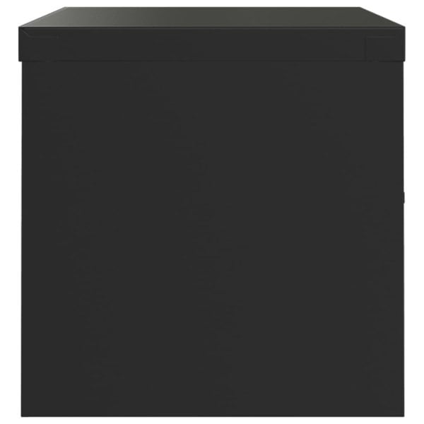 Berkfield File Cabinet Black 90x40x40 cm Steel