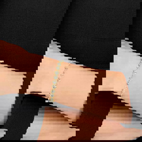 Swarovski Angelic Clear Crystal Pave Gold Tone Bracelet 5505469