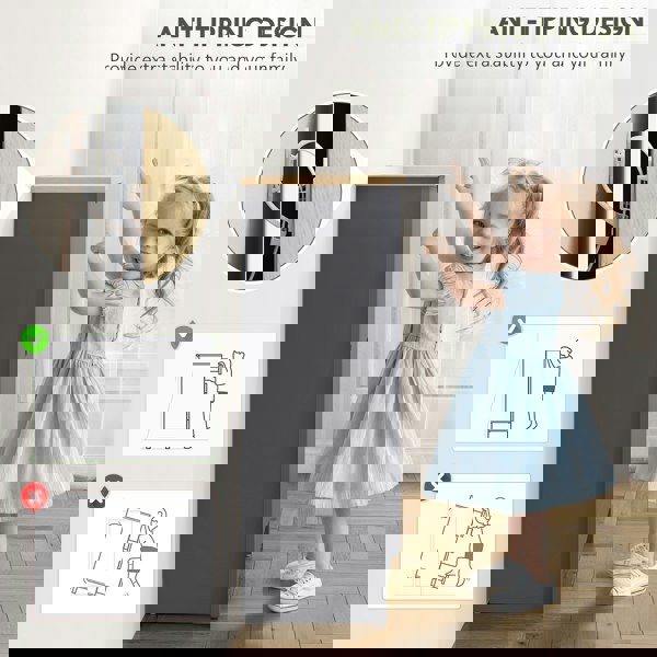 Flip-down Shoe Cabinet