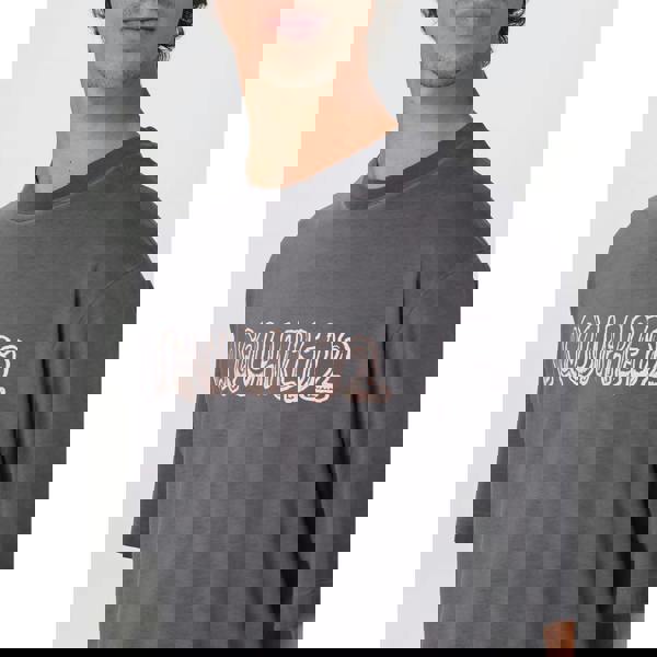 Dsquared Graffiti Logo Print T-Shirt   in  Grey