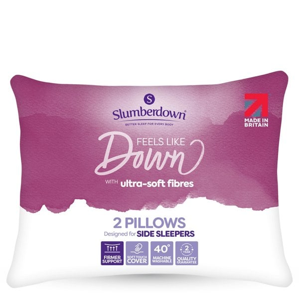 Slumberdown Feels Like Down Firm Support Pillow
