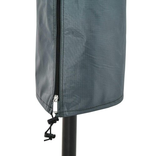 Bobobiy Parasol Cover, Cantilever Umbrella Cover, Banana Umbrella Cover with Zipper for Outdoor Garden, Patio, Grey