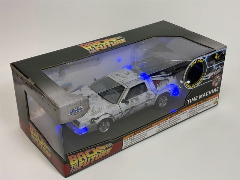 Jada Back To The Future Time Machine Frosted Working Lights 1:24 Jada 36145