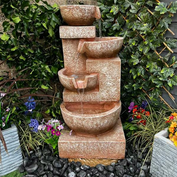Tranquillity Water Features Sparkling Bowls Modern Water Feature
