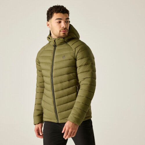 Dare 2B Mens Torrek Mountain Baffled Padded Jacket - Martini Olive