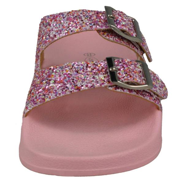 Spot On Girls Spot On Glittery Mules H0317