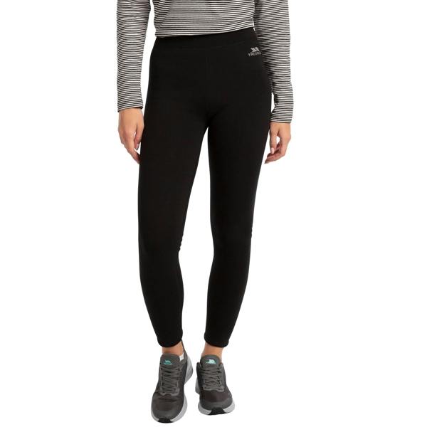 Trespass Womens/Ladies Fuzzy Sherpa Leggings - Black - 