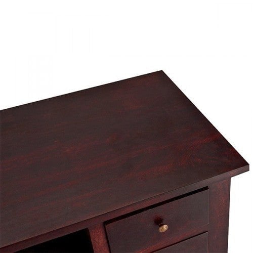IH Design Jinita Dark Wood TV Cabinet with Drawers