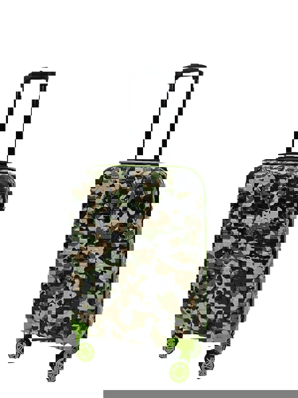 TruClothing Camo Print Hard Case Shell Suitcase