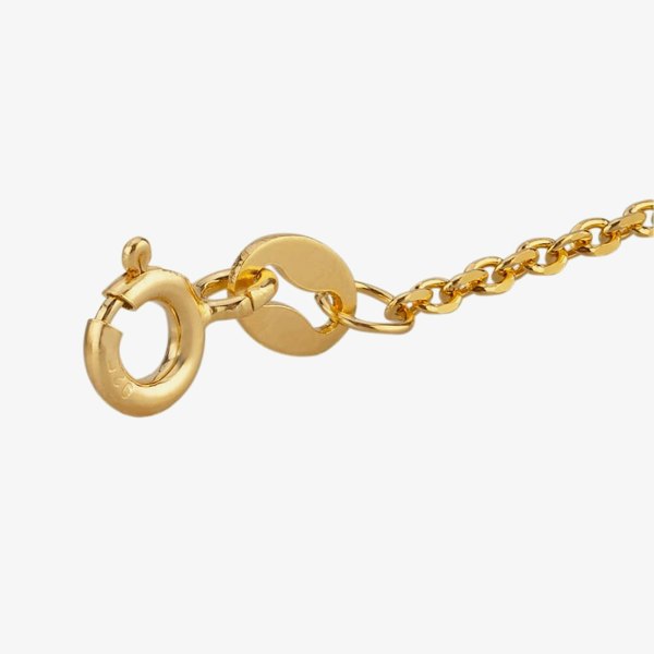 T. H. Baker Engravables- Gold-plated Plain Heart Pendant P-29027-5/G