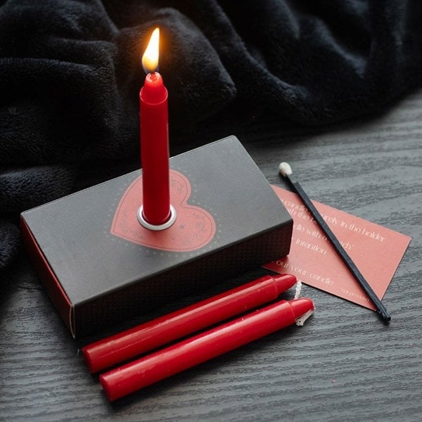 Serano Set of 3 Love Spell Candles in a Box
