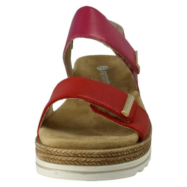 Remonte Ladies Remonte Adjustable Casual Sandals D0Q59