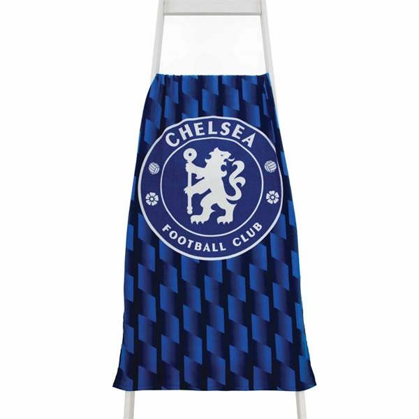 Chelsea FC Pattern Towel, Bedroom, Sports, Gift