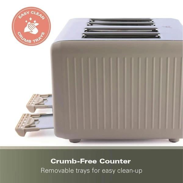 Hamilton Beach Harmony 4 Slice Toaster - Cappuccino