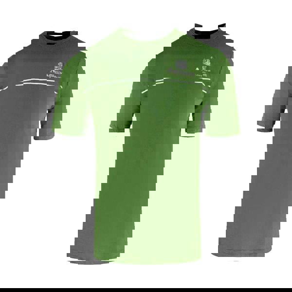 Aquascutum Mens Active Piping Detail T-Shirt - Green