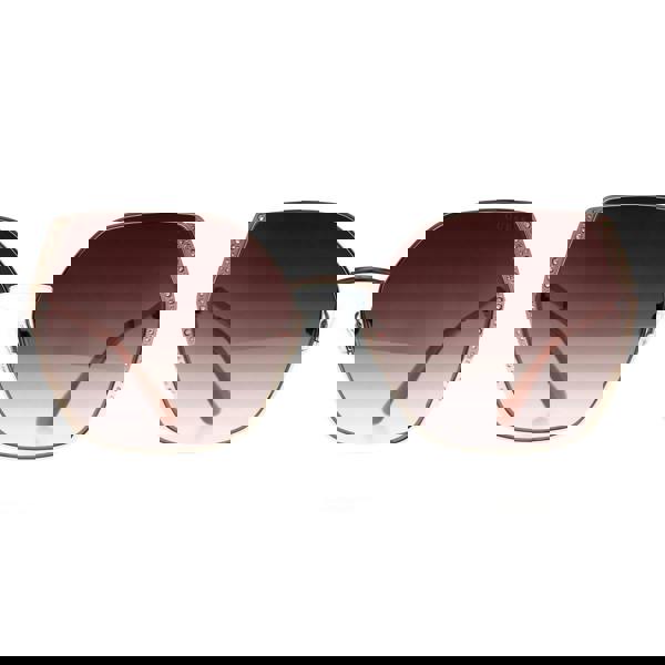 Guess Sunglasses GU7843 28Z Shiny Rose Gold Brown Gradient