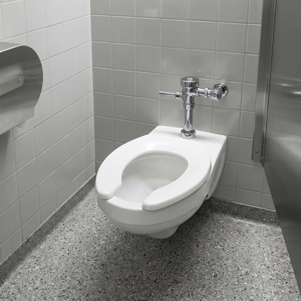 Bemis Commercial open U shape toilet seat