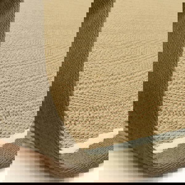 Asiatic Bordo Herringbone Jute Khaki Rug