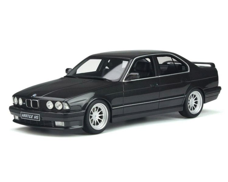 Otto 1989 Hartge H5 V12 Sedan Diamond Black Metallic 1:18 Scale Otto OT362B